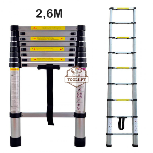 Escada Telescópica 2,6 Metros